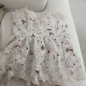 Stone Cold Fox Texas Bustier Peplum Top